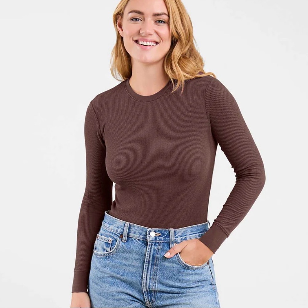 Nuuds Coffee Waffle Bodysuit (sold out on Nuuds site) Rare hard to find.
